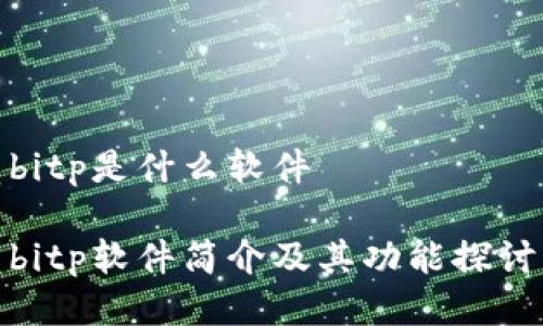 bitp是什么软件

bitp软件简介及其功能探讨