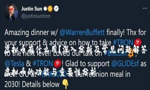 虚拟币有什么用？深入分析及常见问题解答

虚拟币的功能与重要性分析